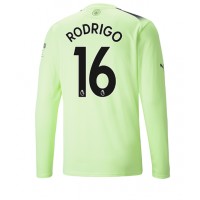 Manchester City Rodri Hernandez #16 Fotballklær Tredjedrakt 2022-23 Langermet
